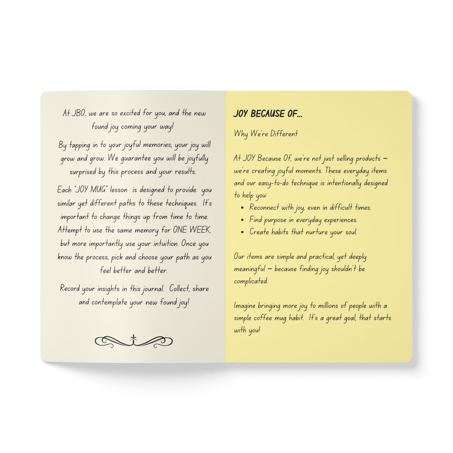 "Enjoy the Joyful Journey!" A Guidebook / Journal