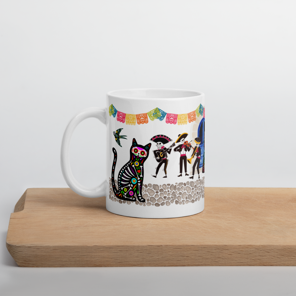 Unique Coffee Mug - Dia de Los Muertos