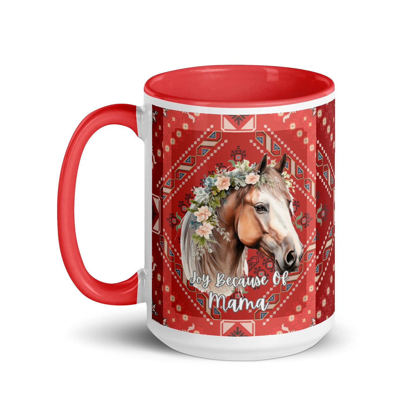 Farmhouse Decor, Mama Horse, Ceramic Coffee Mug