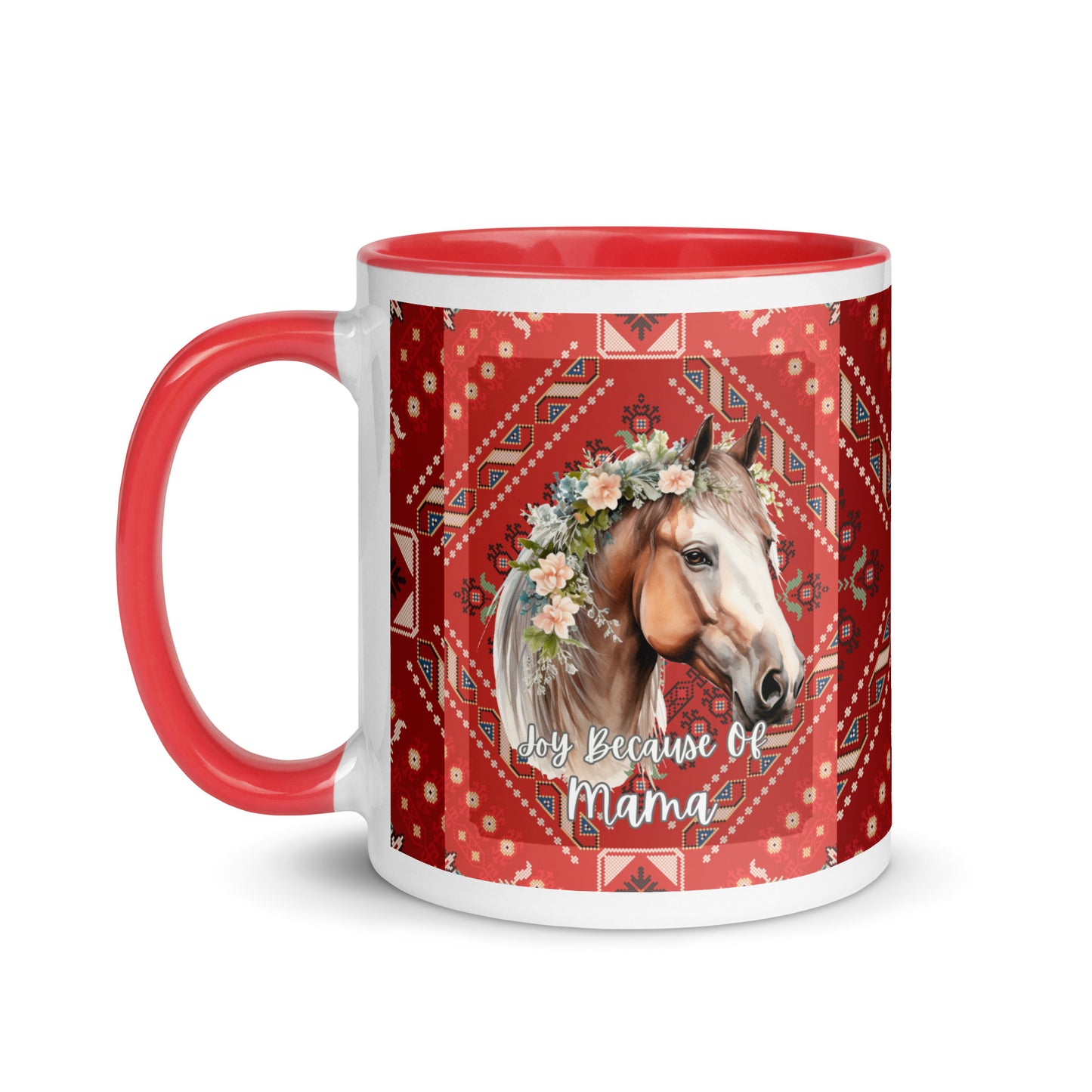 Farmhouse Decor, Mama Horse, Ceramic Coffee Mug
