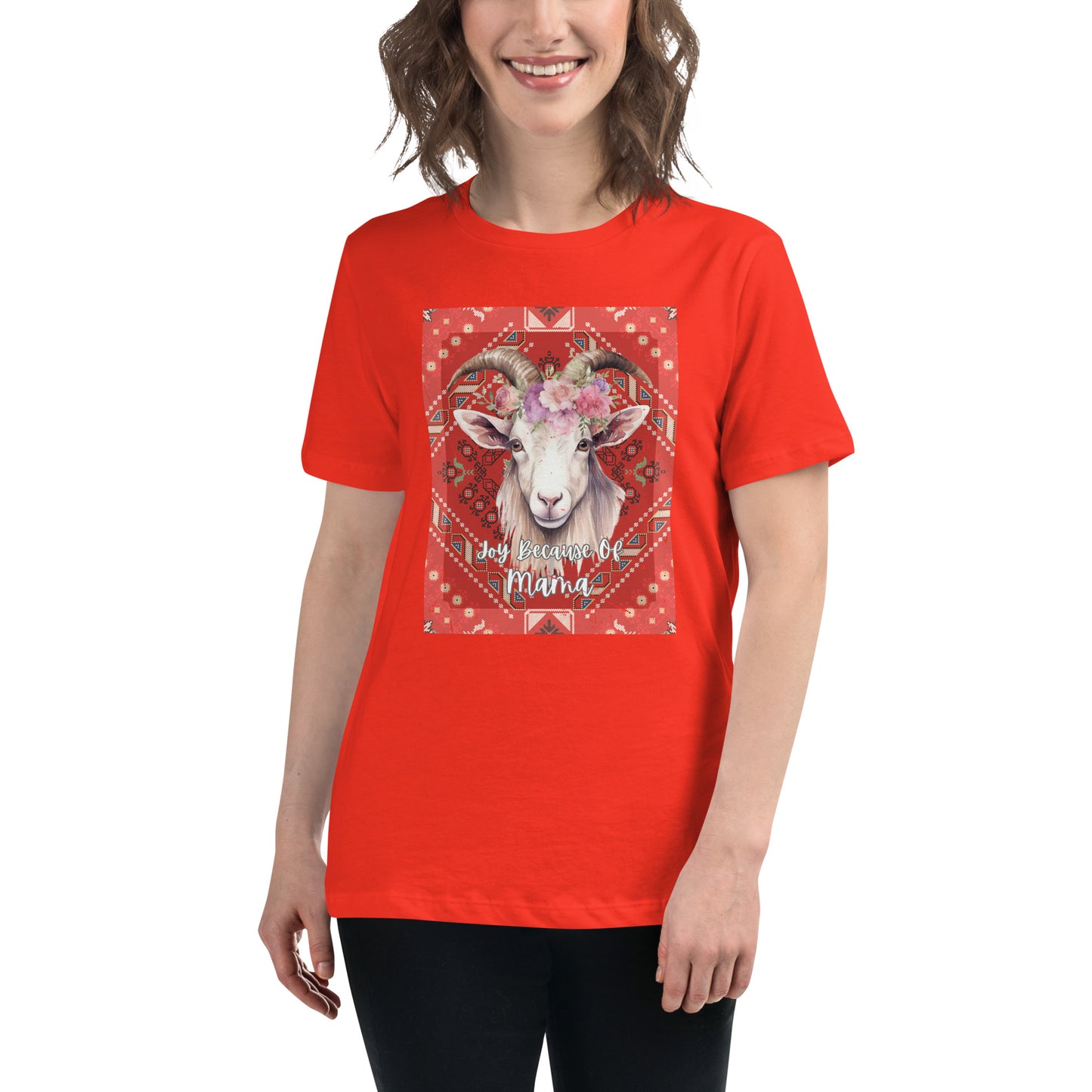 Joy Because Of Mama – Goat, Cotton Shirt