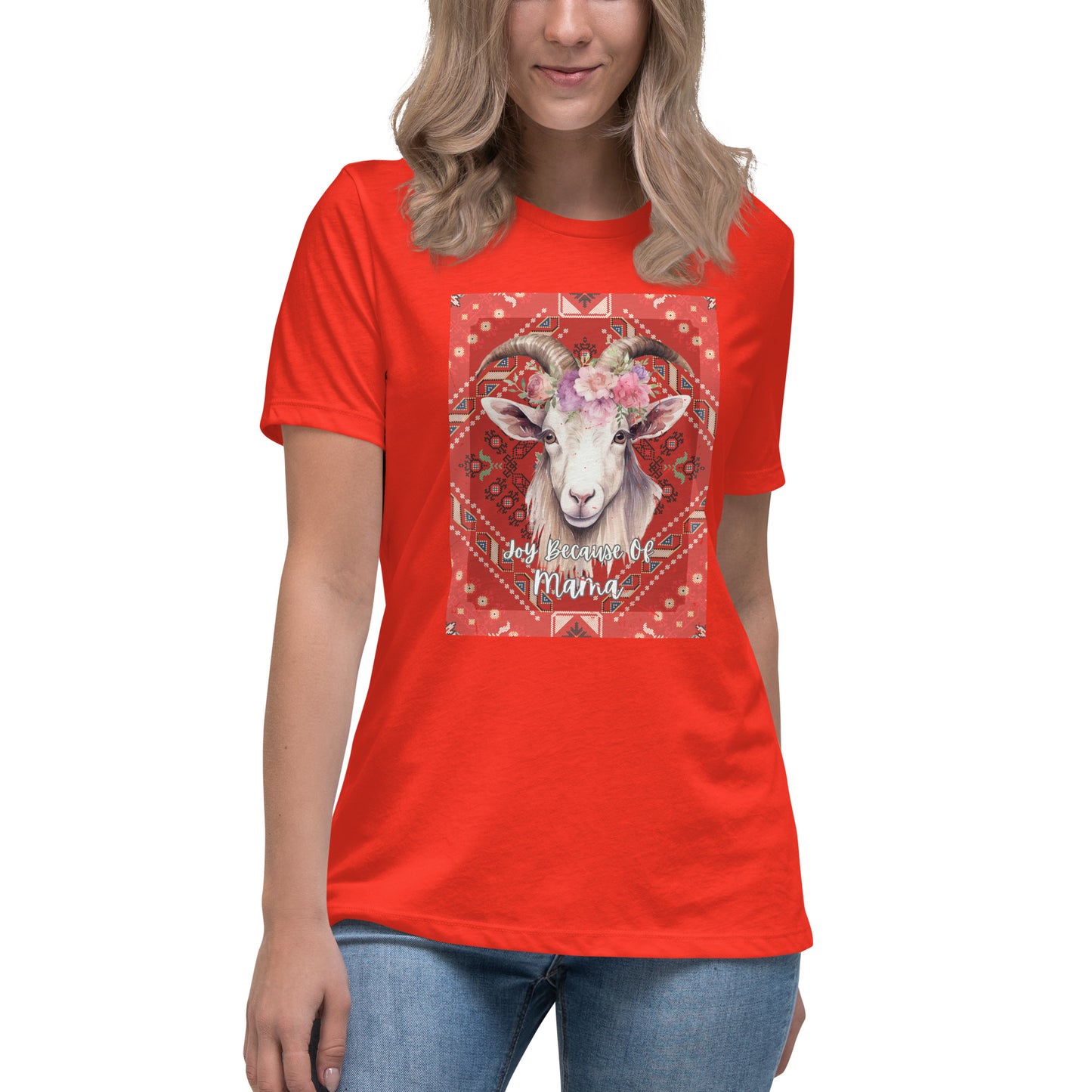 Joy Because Of Mama – Goat, Cotton Shirt