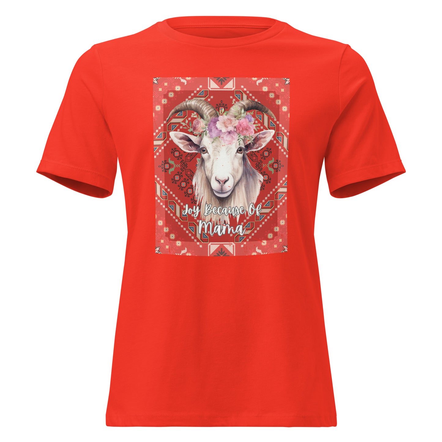 Joy Because Of Mama – Goat, Cotton Shirt
