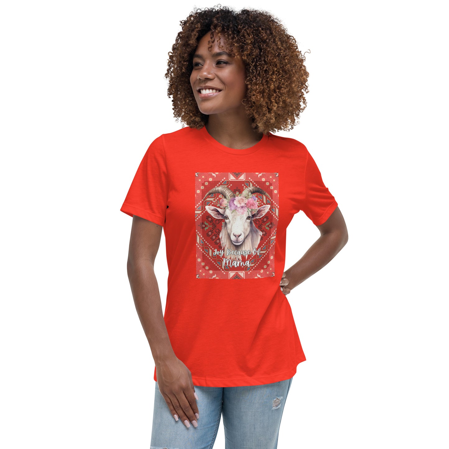 Joy Because Of Mama – Goat, Cotton Shirt