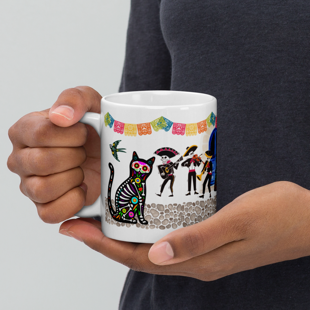 Unique Coffee Mug - Dia de Los Muertos