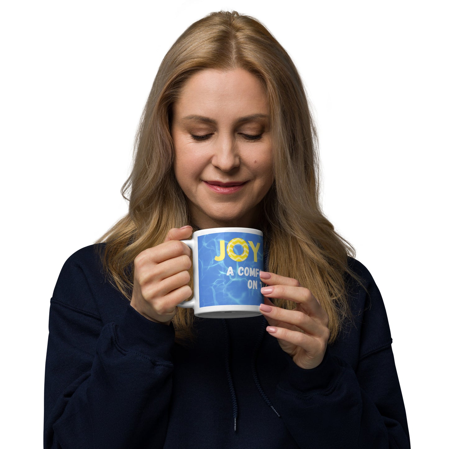 Unique Coffee Mug - Floating JOY