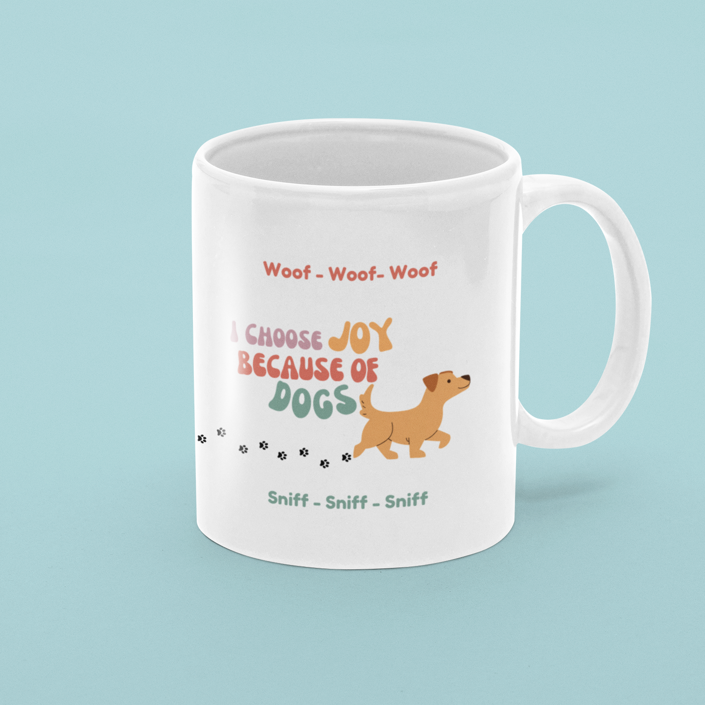 Unique Coffee Mugs, Perfect Gift for a Dog Lover