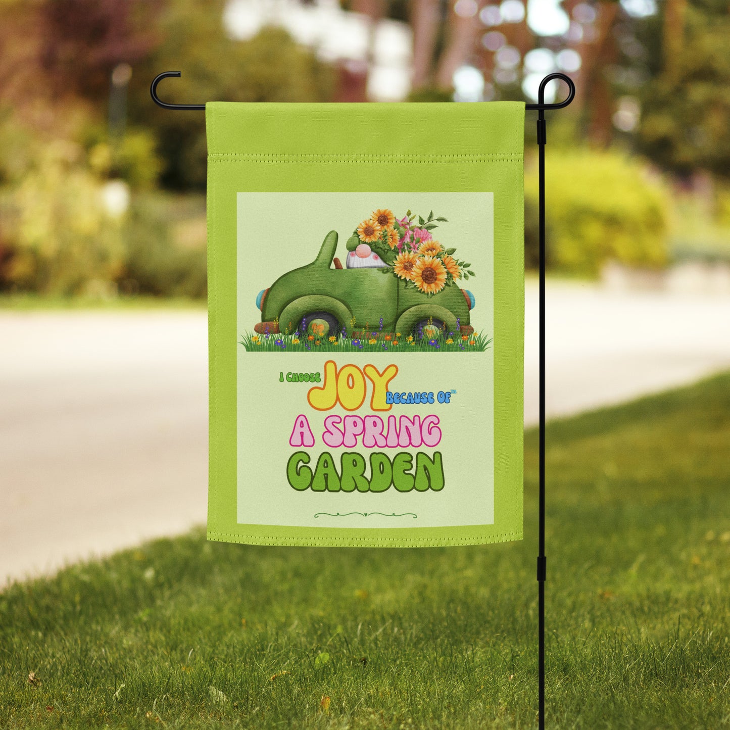 Garden Flag – Choose Joy & Celebrate the Beauty of Spring