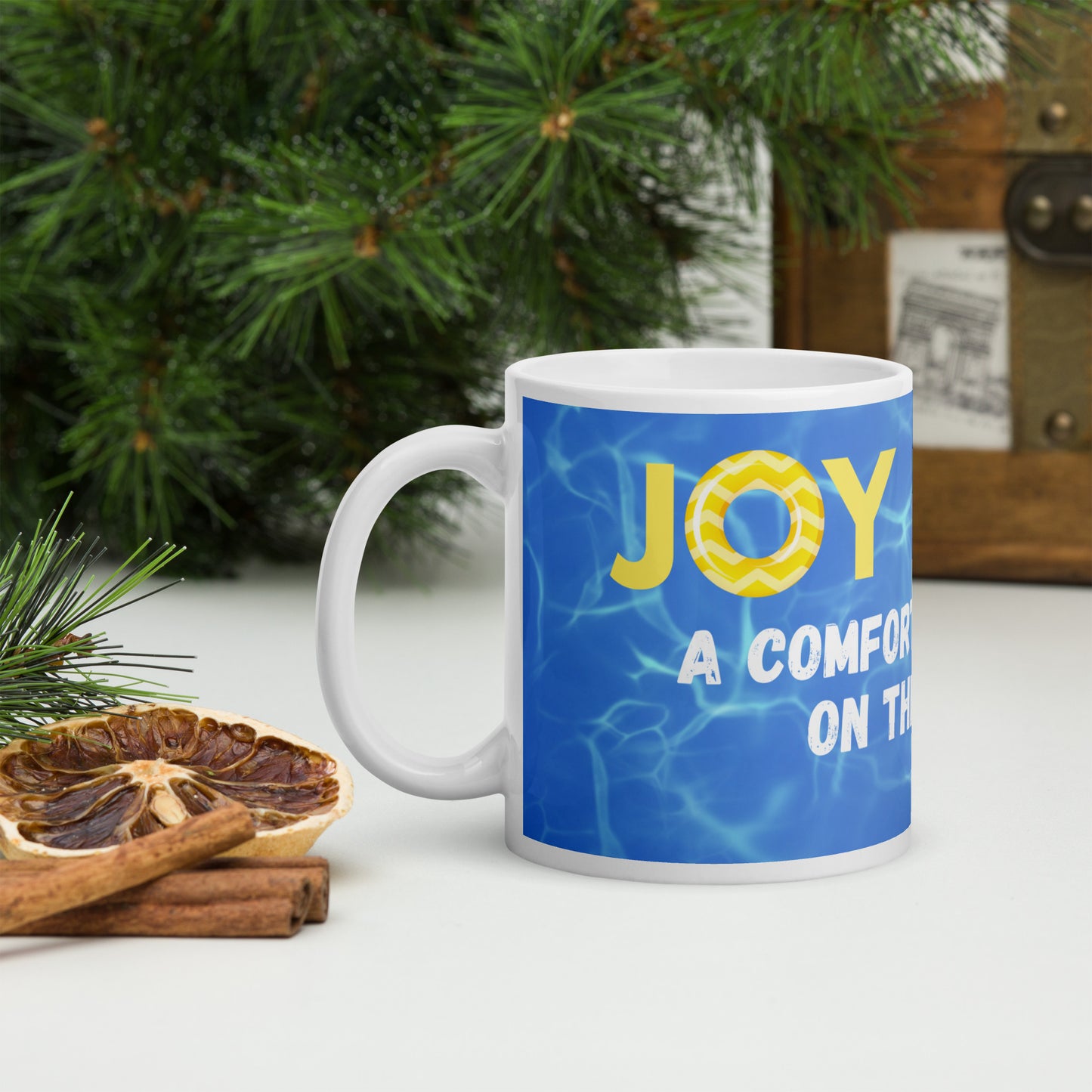 Unique Coffee Mug - Floating JOY