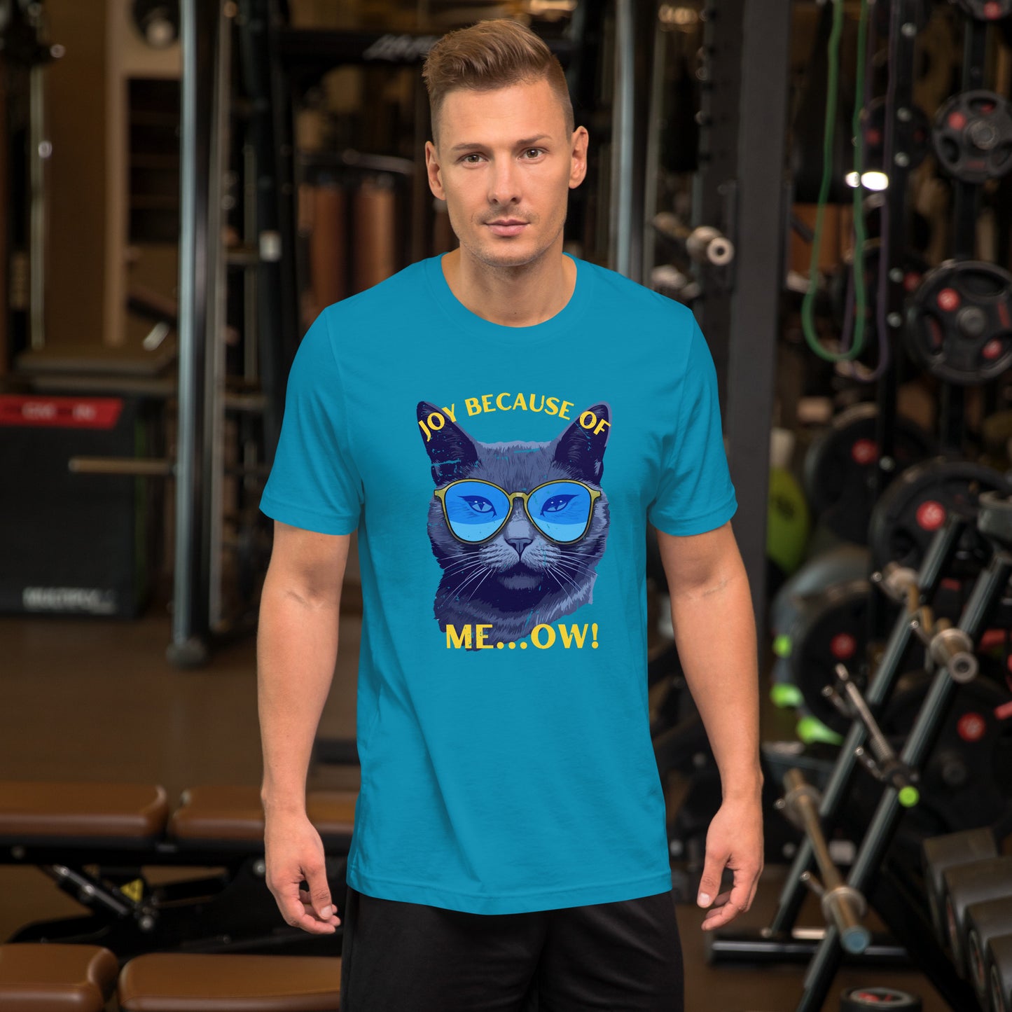 Comfortable Clothing - Cool Cat - Unisex T-Shirt