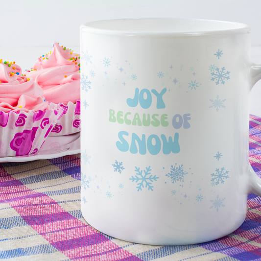 Unique Mugs, Vintage Style Snowflakes and 60's Fashion