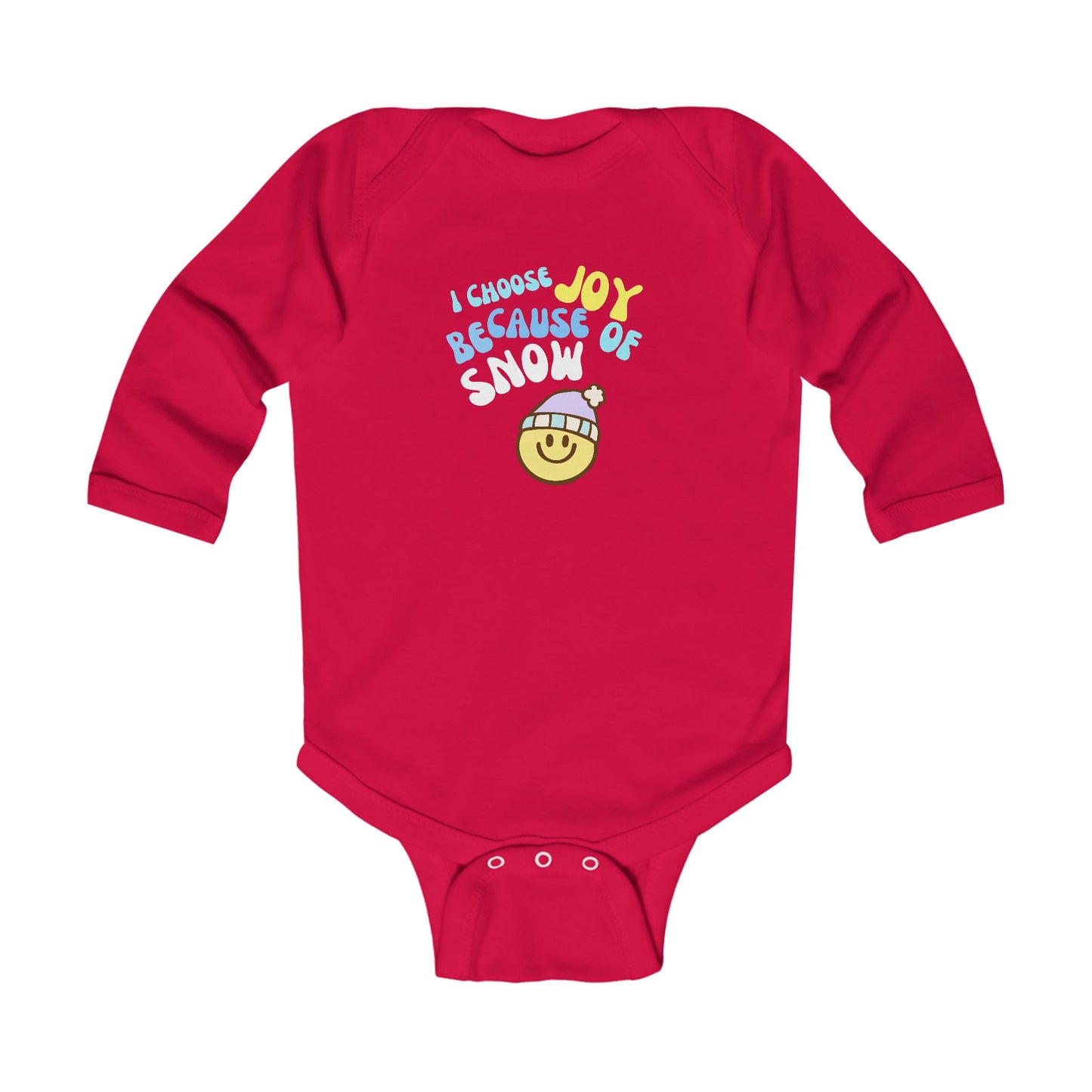Baby Onesie, Retro, Cozy & Snow Cool