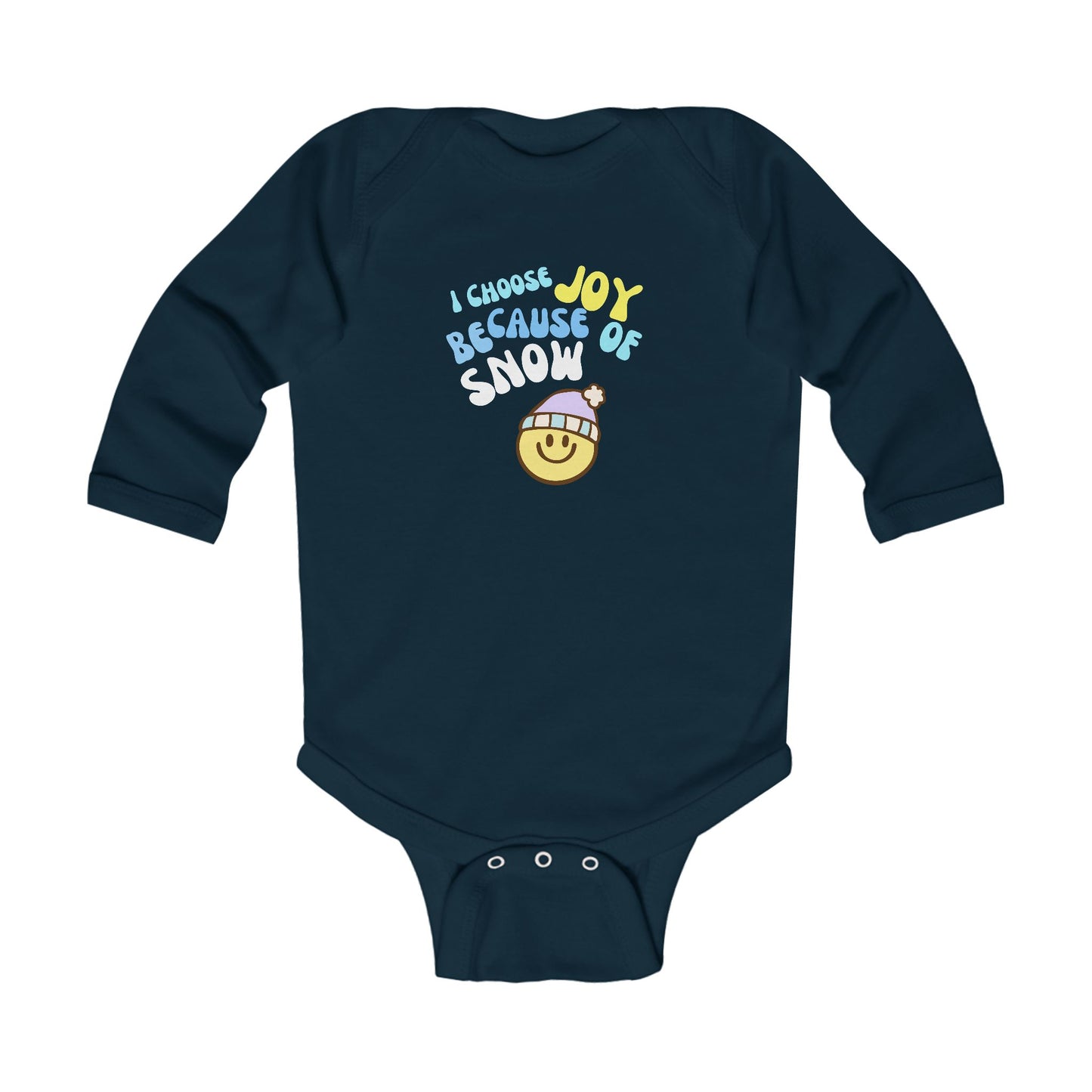 Baby Onesie, Retro, Cozy & Snow Cool