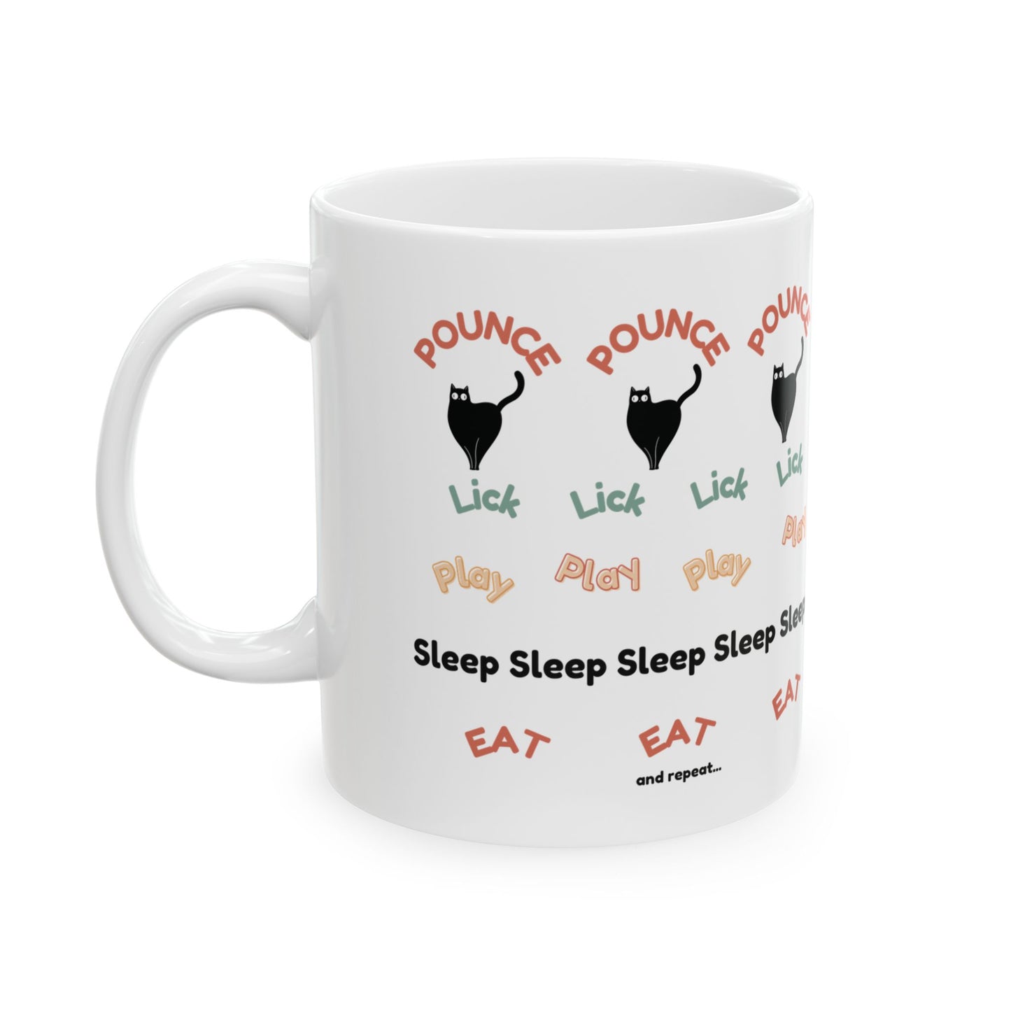 Unique Coffee Mugs, Perfect Gift for a Cat Lover