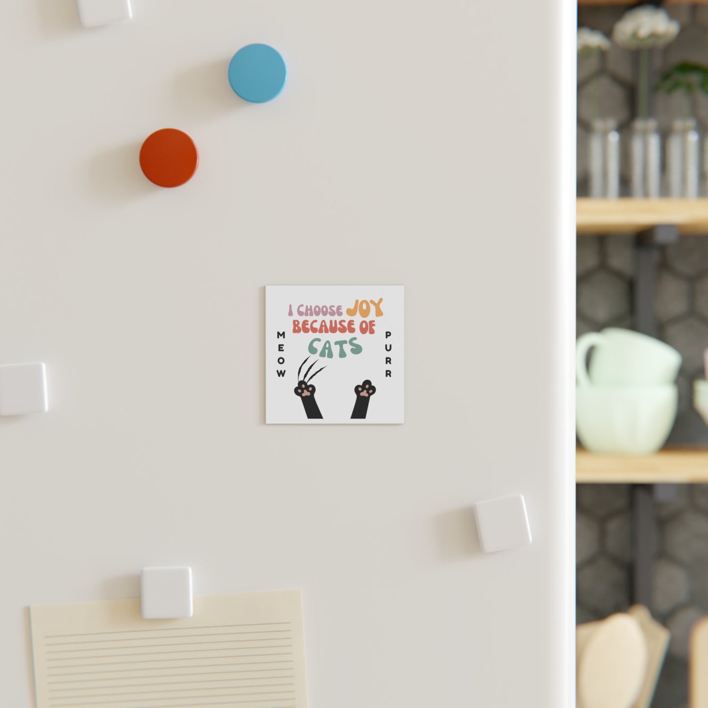 Cat Lovers Magnets of JOY – A Little Mischief, A Lot of Love!