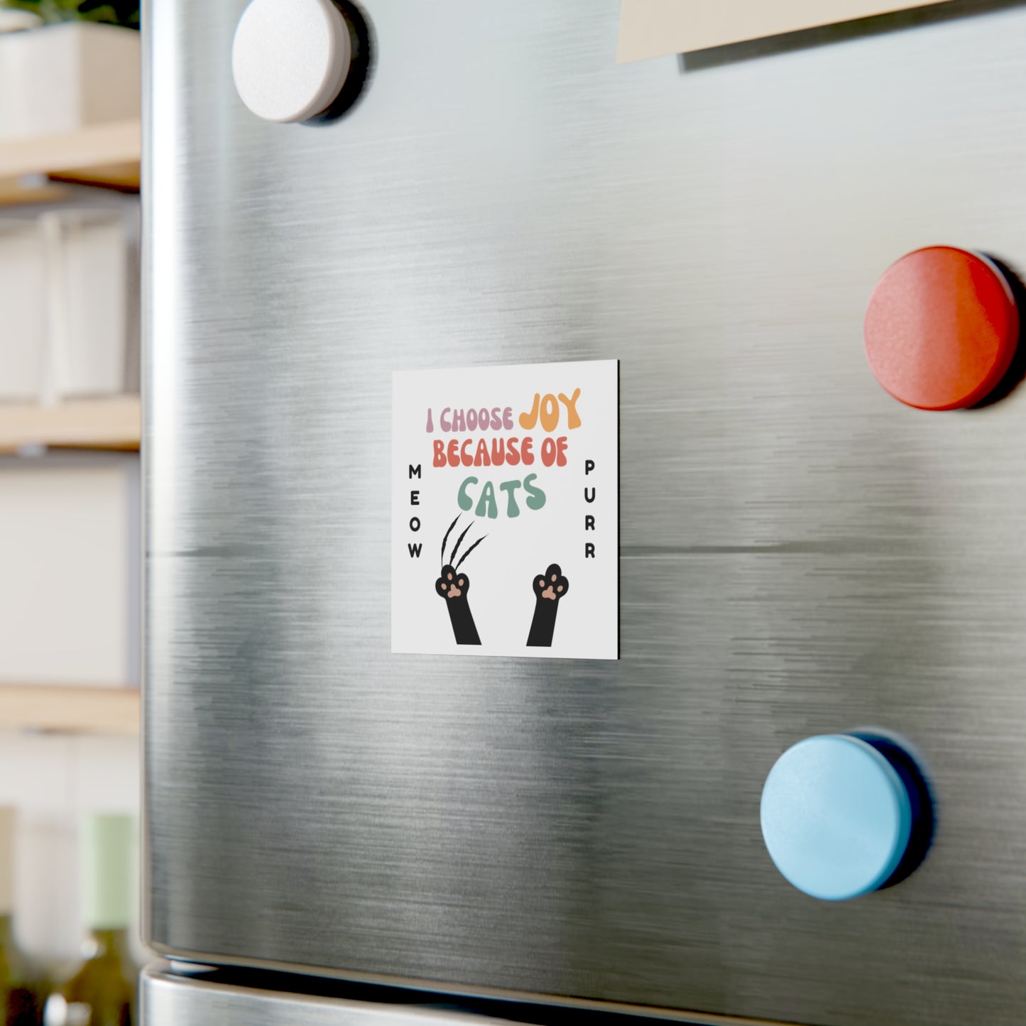 Cat Lovers Magnets of JOY – A Little Mischief, A Lot of Love!