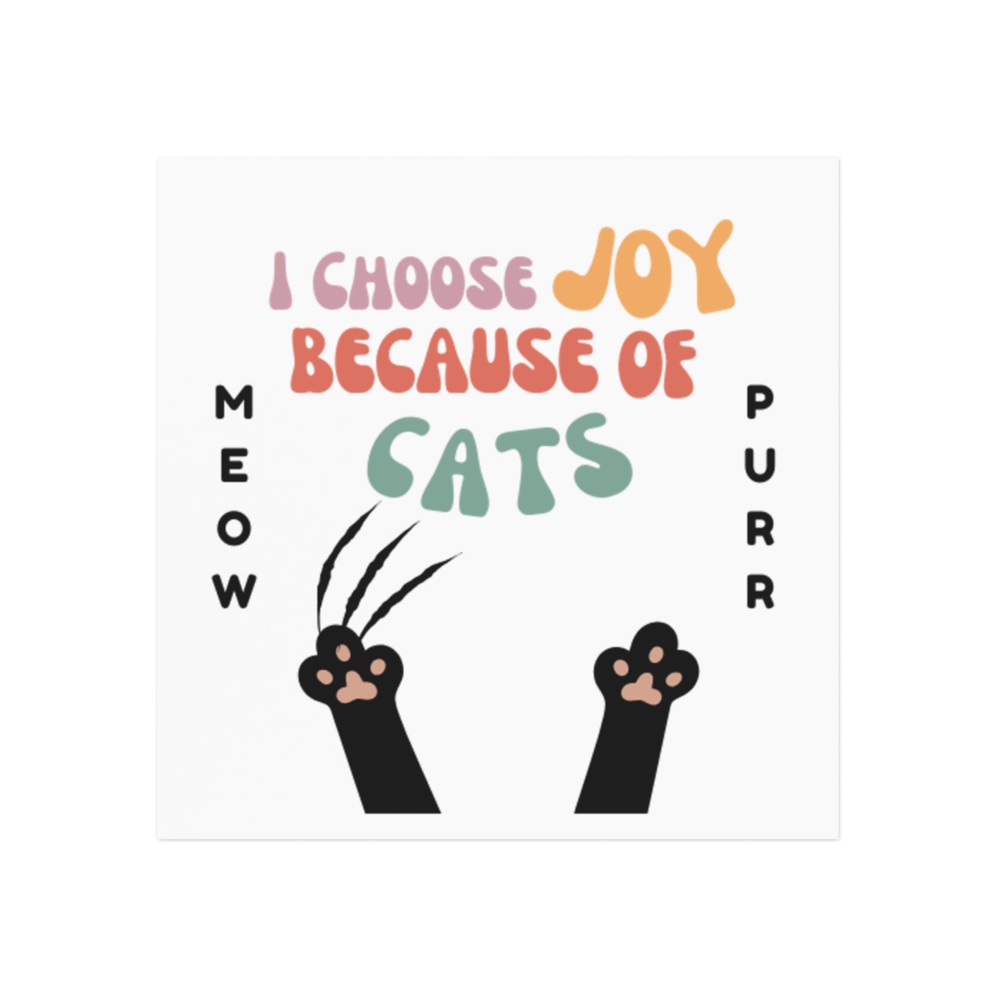 Cat Lovers Magnets of JOY – A Little Mischief, A Lot of Love!