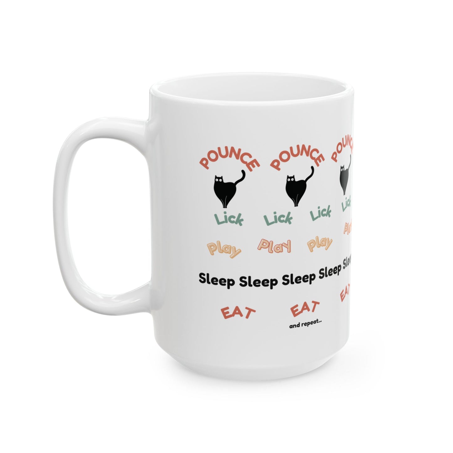 Unique Coffee Mugs, Perfect Gift for a Cat Lover