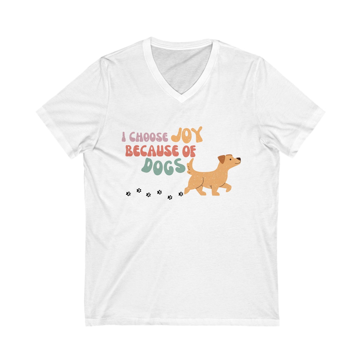 Dog Lovers, Retro Style & Paw-sitive Energy T-Shirt