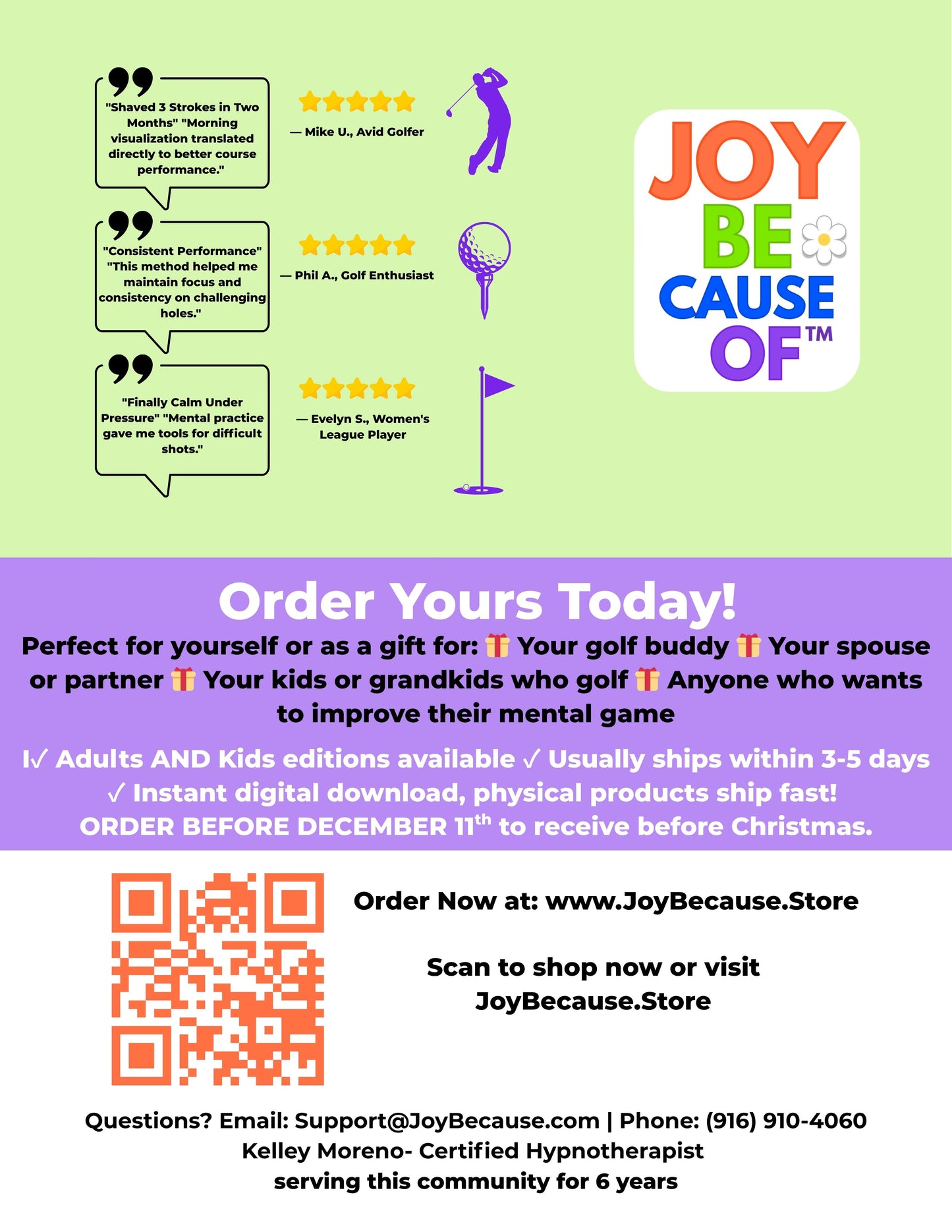 JR. GOLF Training - Joy Mug BUNDLE