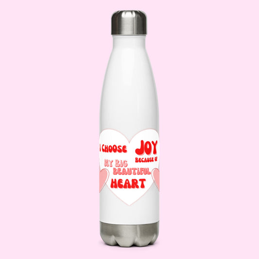 Big Heart Water Bottle, Perfect Get Well Soon Gift