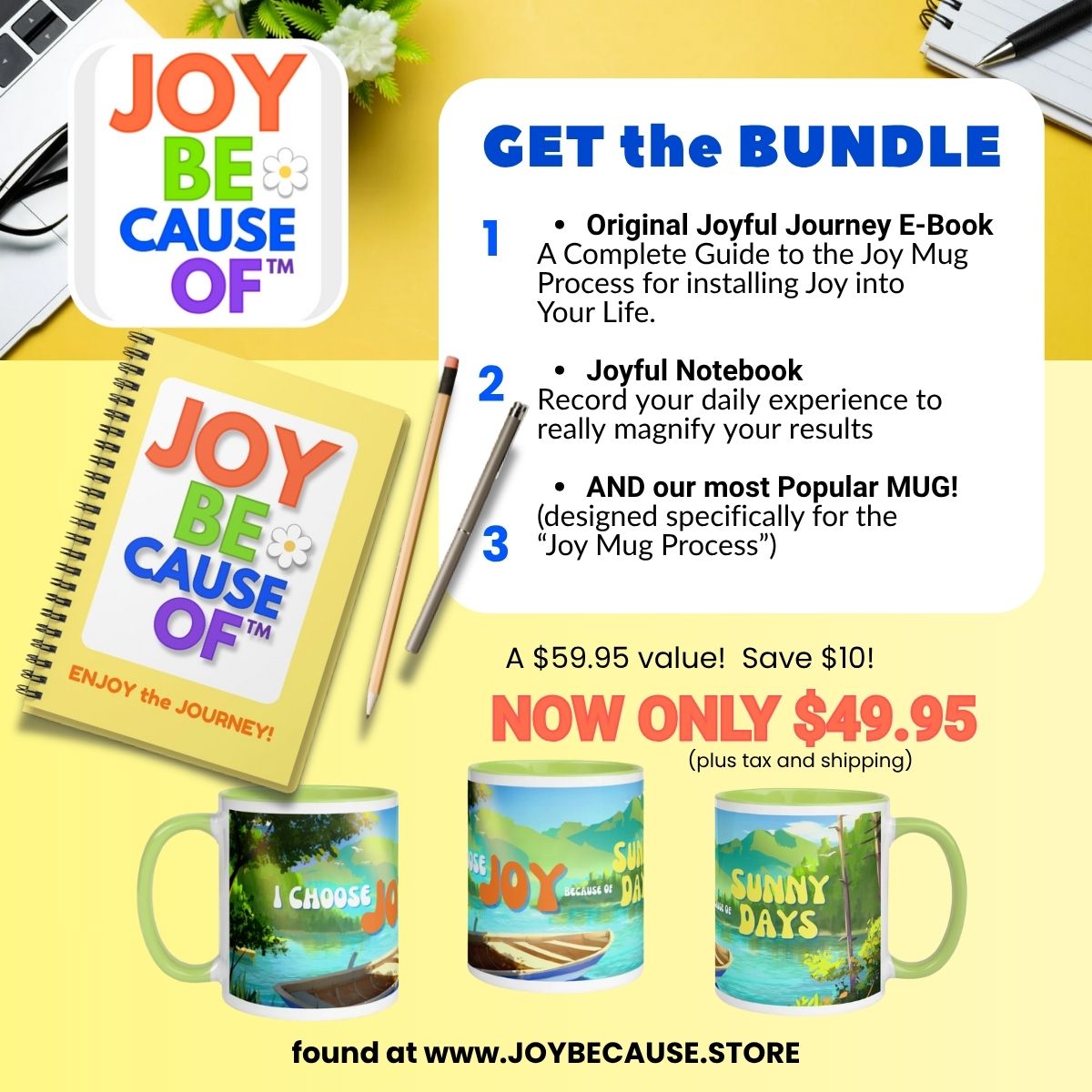 The ORIGINAL Joyful Journey BUNDLE - Complete Starter System for JOY