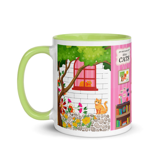 Personalize this Joy Because Of™ Kitty Cats Coffee Mug