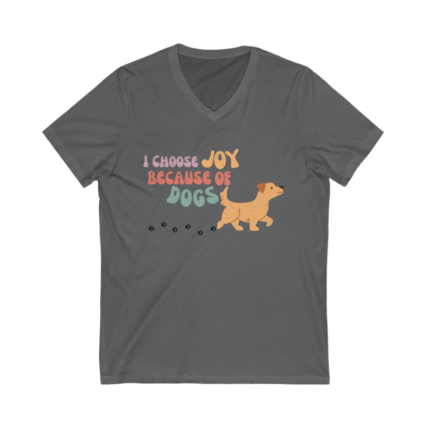 Dog Lovers, Retro Style & Paw-sitive Energy T-Shirt