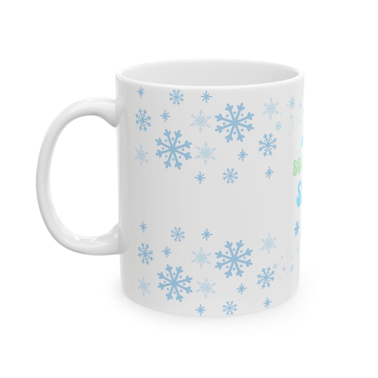 Unique Mugs, Vintage Style Snowflakes and 60's Fashion