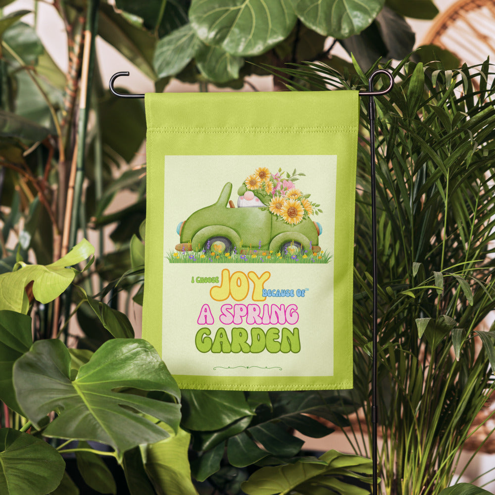 Garden Flag – Choose Joy & Celebrate the Beauty of Spring
