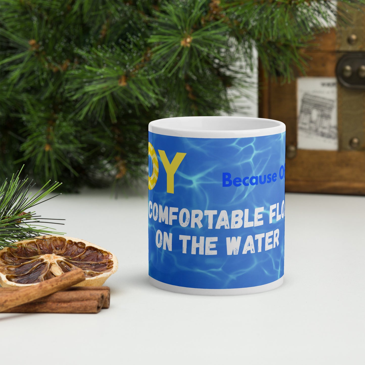 Unique Coffee Mug - Floating JOY