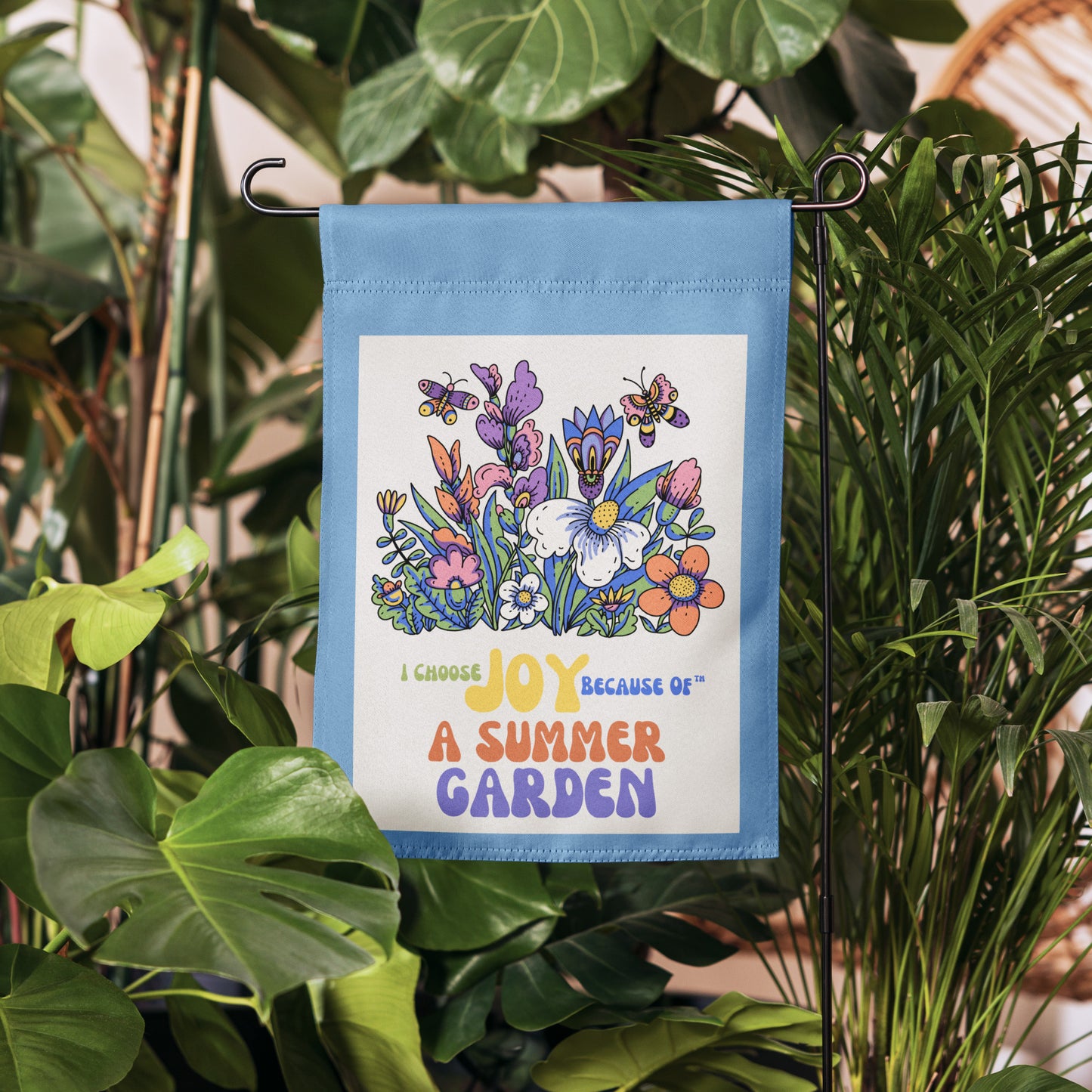 Garden Flag – Choose Joy & Sunshine to Your Summer Garden