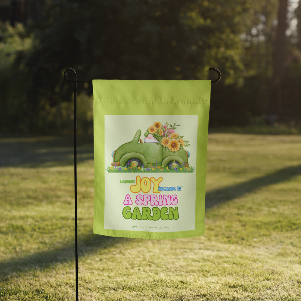 Garden Flag – Choose Joy & Celebrate the Beauty of Spring